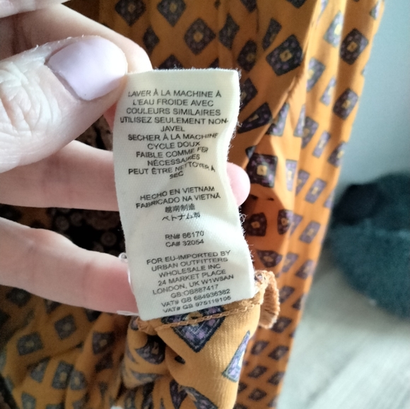 Free people menswear pajama top, size xs - Picture 7 of 10